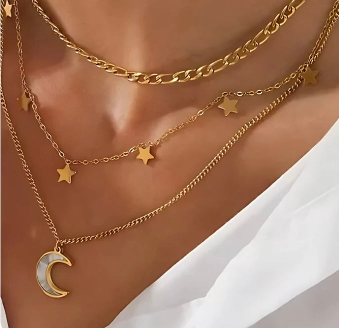 moon necklace