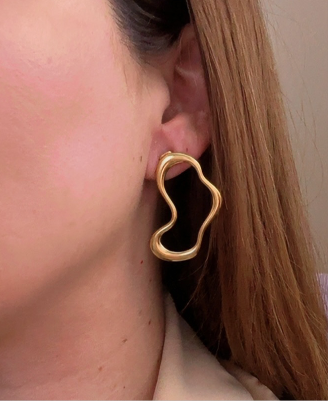 Ash Irregular Earring