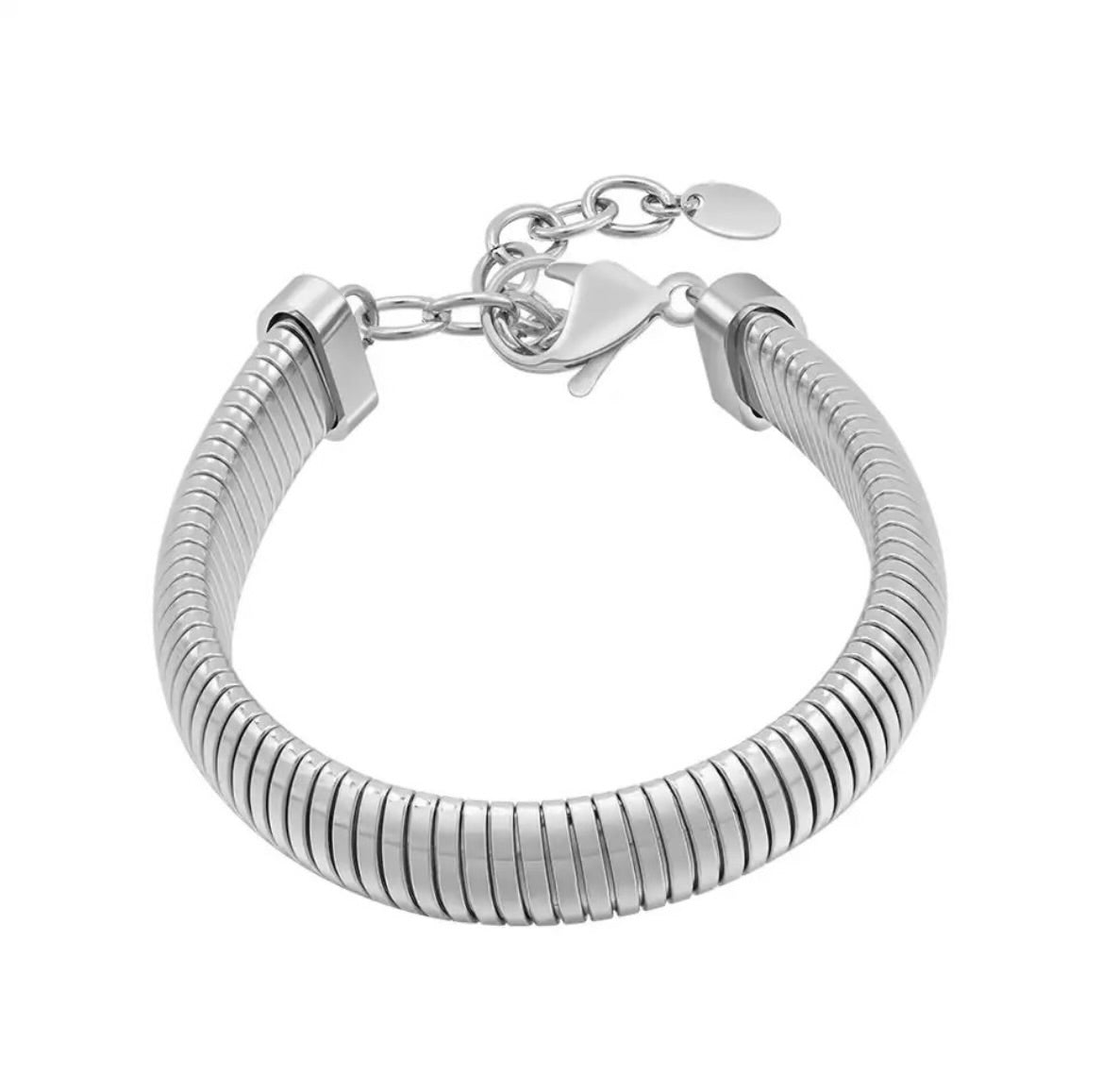 Chunky Silver Bracelet