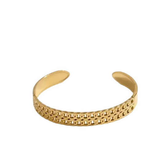 Geometric Cuff Bracelet