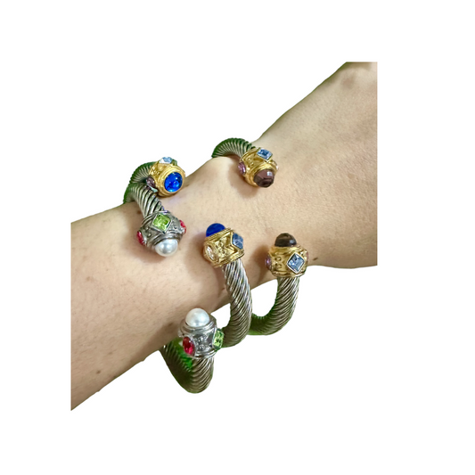 Sea Glass Bangle