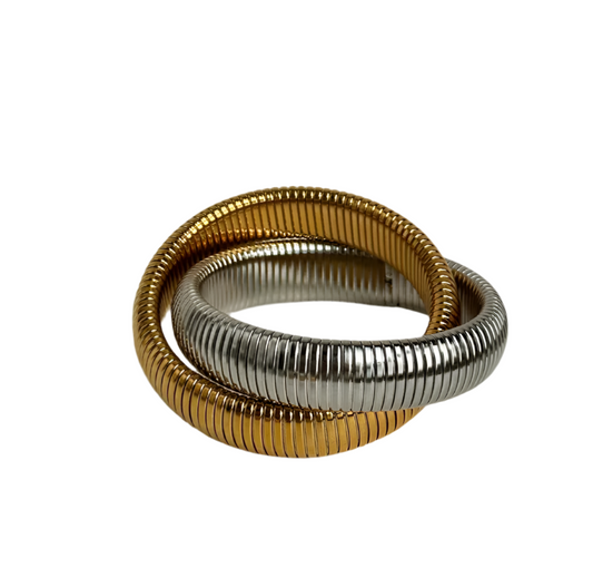 Chunky double-tone Bracelet
