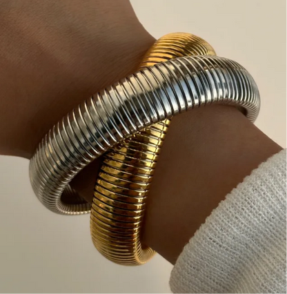 Chunky double-tone Bracelet